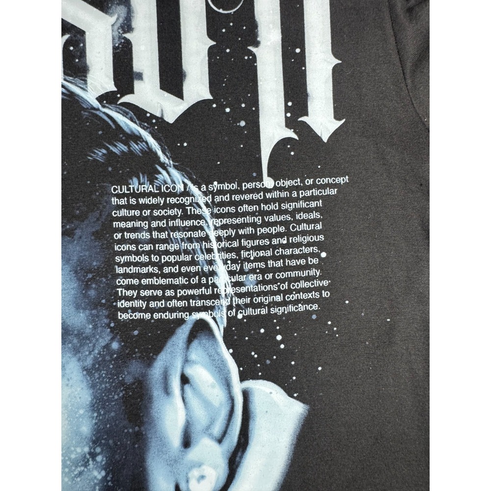 Allen Iverson Icon Graphic Short Sleeve T-Shirt Black Mens Size Medium RN115665 - Picture 3 of 10